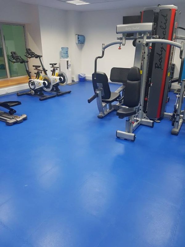 Ecotile pod u fitnes centru