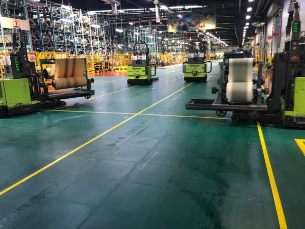 Ecotile 10mm pod u fabrici guma Hankook