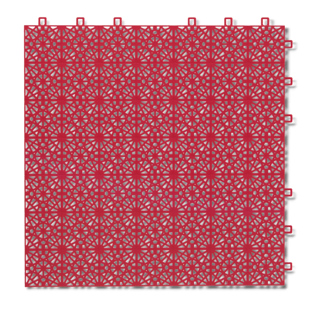 Bergo Ultimate PLUS sportska ploča — Plain Red Bergo Ultimate PLUS pojačana sportska ploča u boji Plain Red, perforirana rešetkasta površina