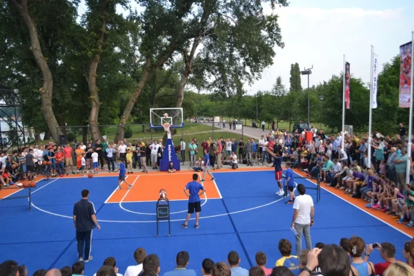 Bergo multisport teren, Spanoulis court hotel Jugoslavija