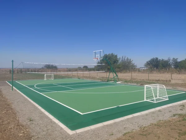 Teren za basket i mali fudbal, Belegis